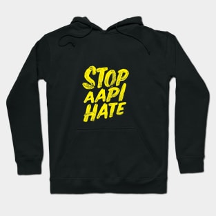 Stop AAPI Hate Official Logo (smaller logo) Hoodie